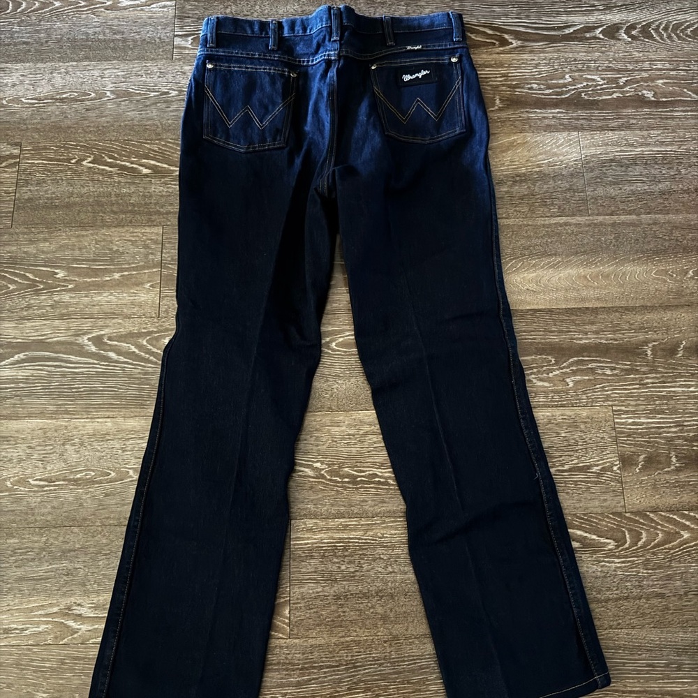 Wrangler Women's Straight Leg Pants - Dark Blue
